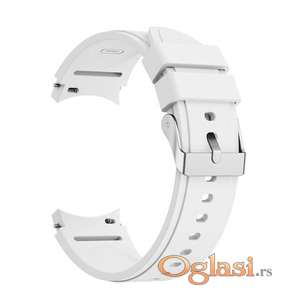 Silikonska narukvica white Samsung watch 4/5/5pro
